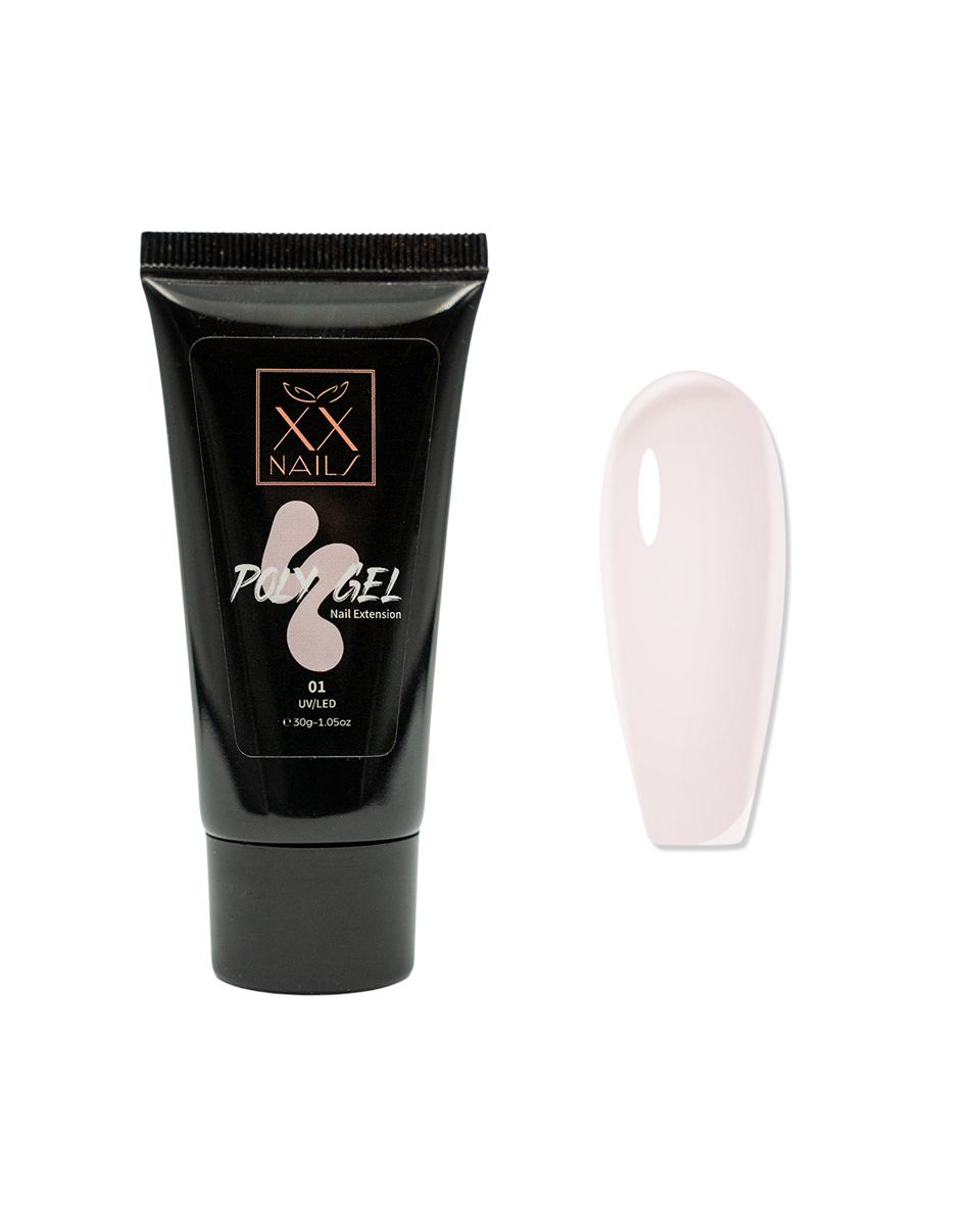 Poly gel 01 - Light Nude - 30 g (1)