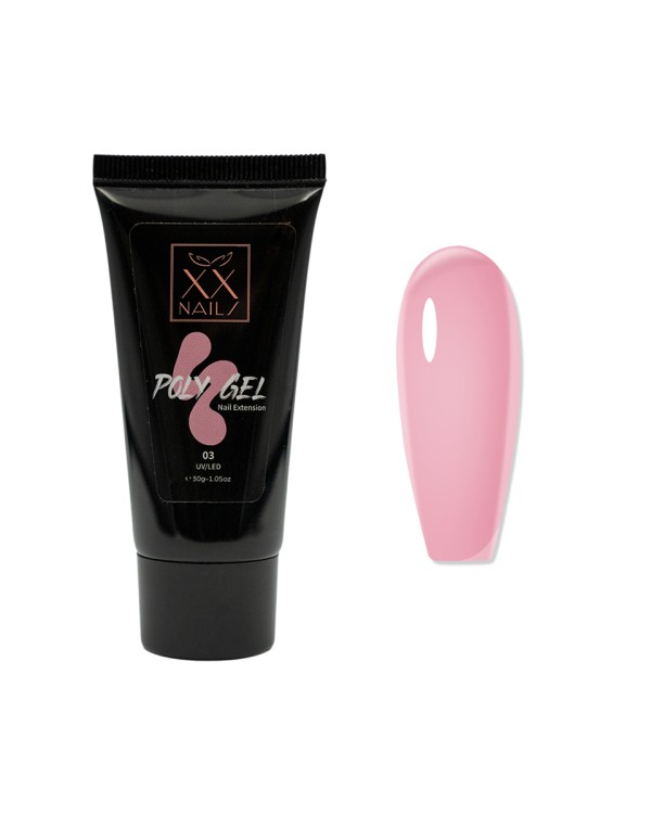 Poly gel 03 - Milky pink - 30 g